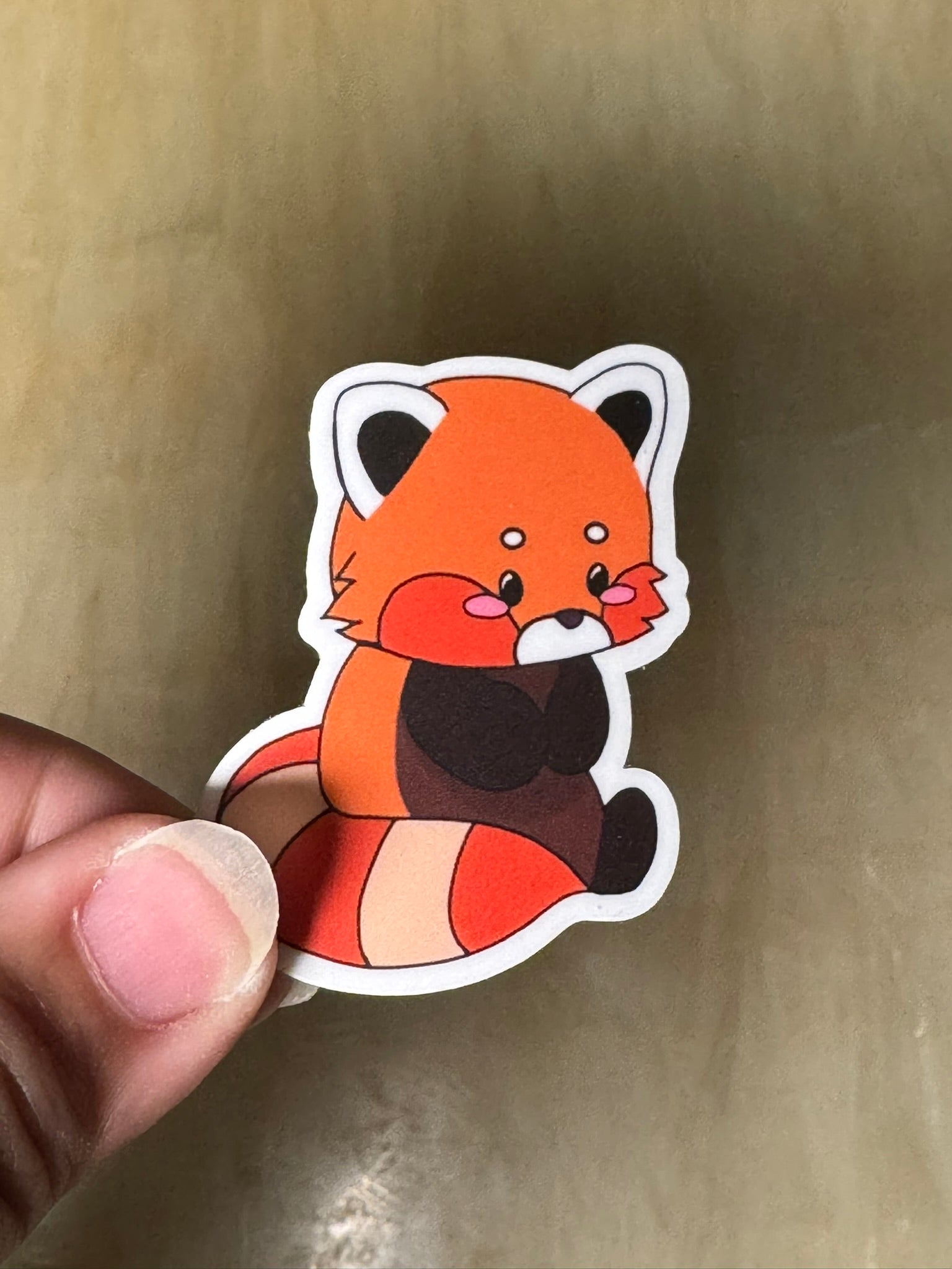 Cute Red Panda Stickers, Theme Pandas Vinyl Sticker Pack | Redpaw Pals Sticker Collection