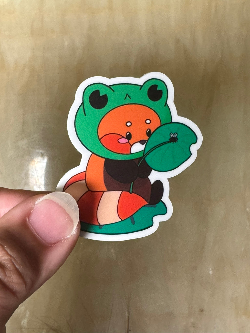 Cute Red Panda Stickers, Theme Pandas Vinyl Sticker Pack | Redpaw Pals Sticker Collection